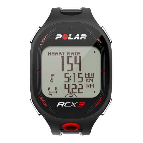 Смарт-часы Polar RCX3 GPS черные