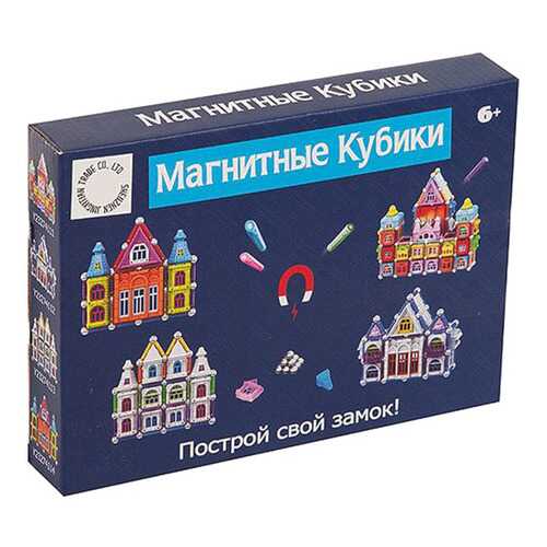 Конструктор магнитный Магнитные кубики (78 деталей)