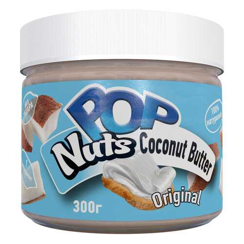 Кокосовая паста POP Nuts Coconut Butter Original Натуральная, 300 г