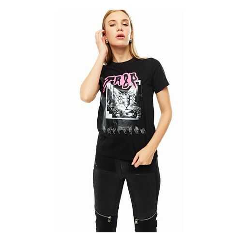 Футболка женская DIESEL 00SBIV 0QANW черная XS