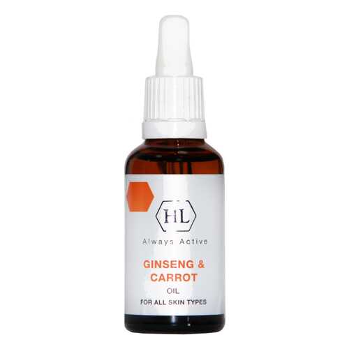 Масляный концентрат Holy Land Ginseng&Carrot Oil, 30 мл
