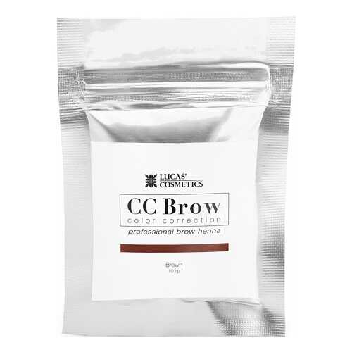 Краска для бровей LUCAS' COSMETICS CC Brow Brown саше 10 гр