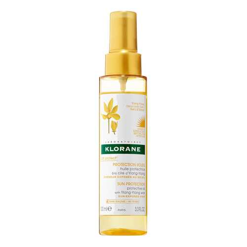 Масло для волос Klorane Sun Protection Protective Oil with Ylang-Ylang Wax 100 мл