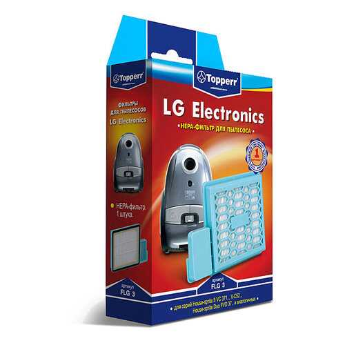 НЕРА фильтр Topperr FLG 3 для пылесосов LG ELECTRONICS