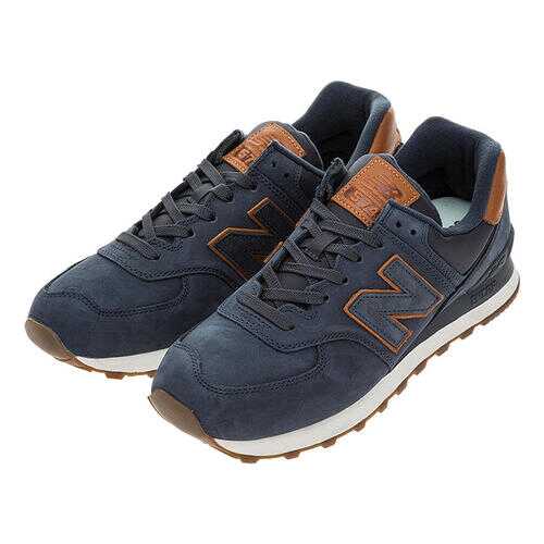 Кроссовки мужские New Balance ML574NBD/D синие/коричневые 9 US