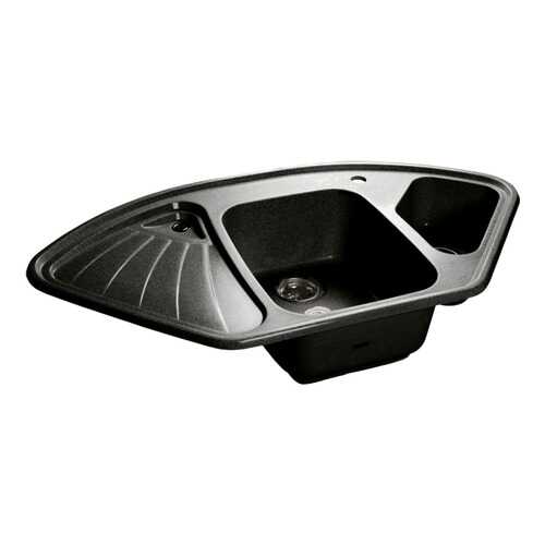 Мойка для кухни из мрамора GranFest Corner GF-C1040E черный