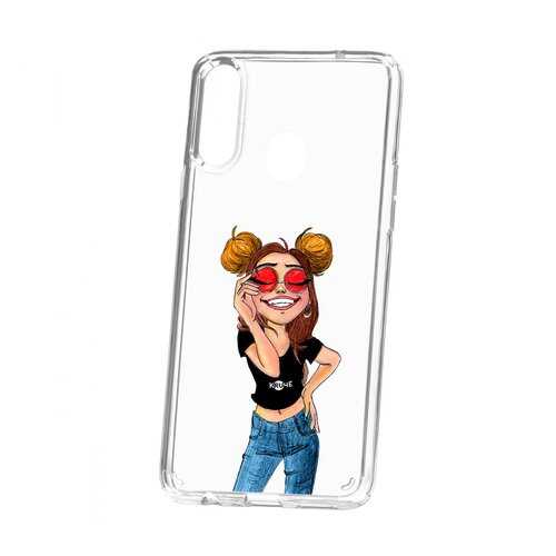 Чехол Samsung Galaxy A20S Kruche Print Smiling