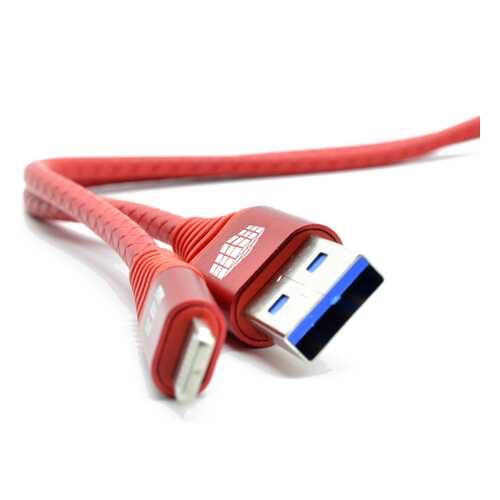 Кабель Innovation Lightning 1м Red (3A)