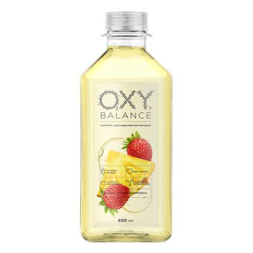 Oбогащенная вода Oxy Balance ананас-земляника 400 мл