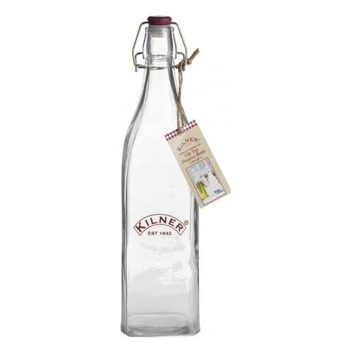 Бутылка для напитков KILNER, Clip Top, 1 л