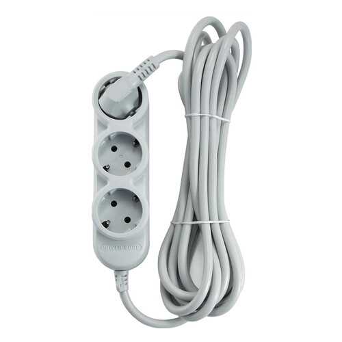 Удлинитель Power Cube PC-Y-5-32-3, 5 розеток, 3 м, White