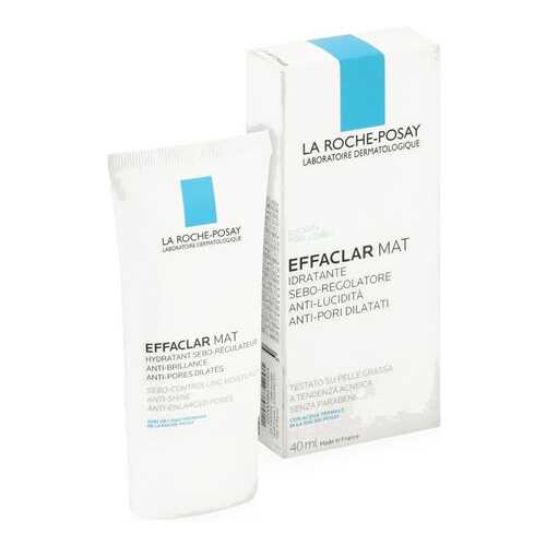 Эмульсия La Roche-Posay Effaclar Mat увлажняющая, матирующая, себорегулирующая, 40 мл