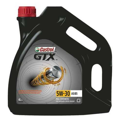 Моторное масло Castrol GTX 5W-30 4л