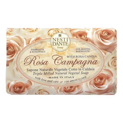 Nesti Dante Rose Campagna Triple Milled Natural Vegetal Soap