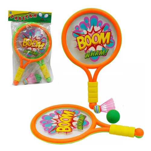 Игровой набор с ракетками 1 TOY Boom Wham т59929
