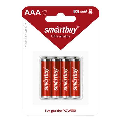 Батарейка SmartBuy Alkaline SBBA-3A04B 4 шт
