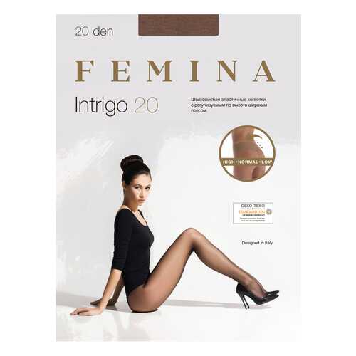 Колготки женские FEMINA INTRIGO 20 легкий загар 4 (L)