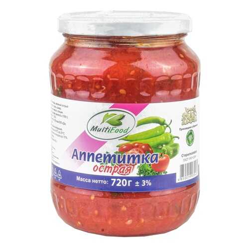 Аппетитка Multi Food острая 720 г