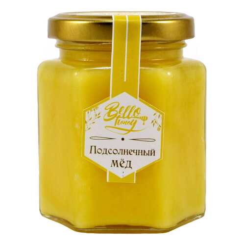 Мед подсолнечный BelloHoney 300 г