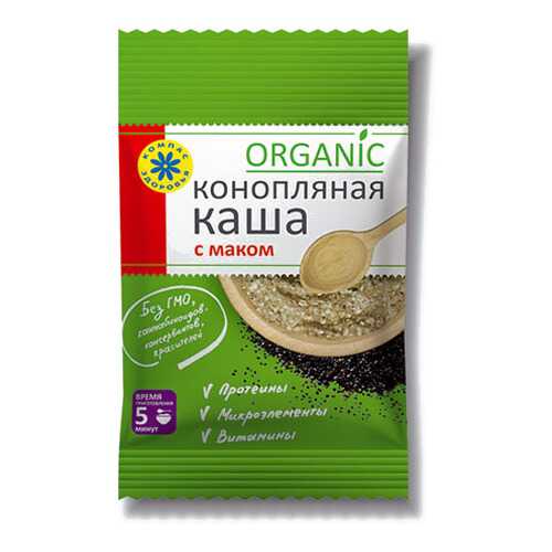 Каша Конопляная с маком Компас здоровья 30 г