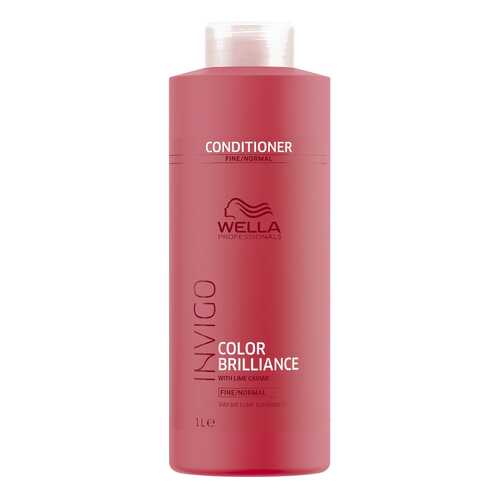 Бальзам Wella Professional Brilliance Line для окрашенных нормальных и тонких волос 1000мл