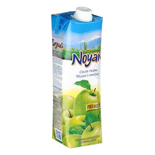 Яблочный сок прямого отжима Noyan premium без сахара 1 л