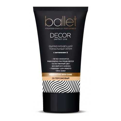 Тональный крем Ballet DECOR тон персиковый 53 г
