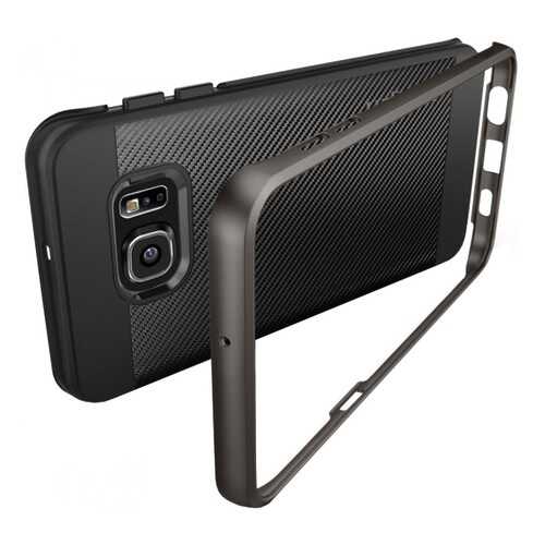 Чехол Spigen Neo Hybrid Carbon для Galaxy S6 Edge+, стальной