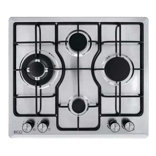 Встраиваемая газовая панель RICCI HBS4519F Silver