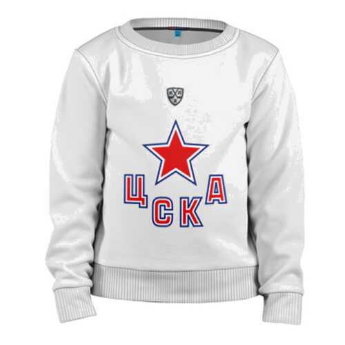 Детский свитшот ВсеМайки ЦСКА ХК хлопок, размер 152