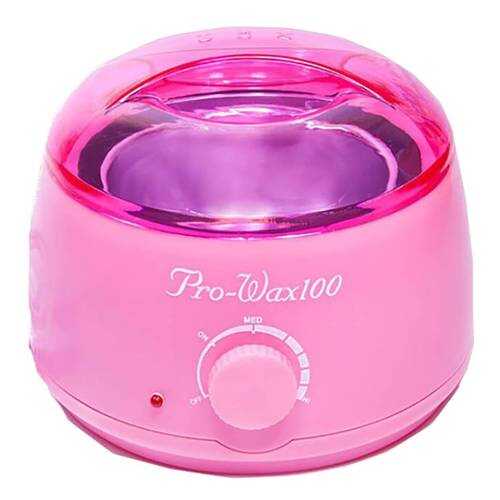 Воскоплав баночный WHITE LINE Pro-Wax100 400мл розовый