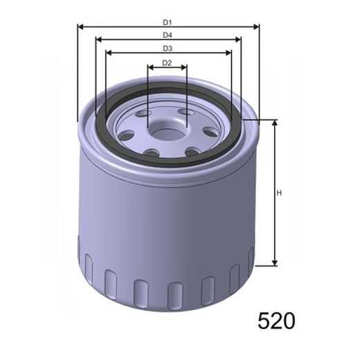 Масляный фильтр misfat Z102C