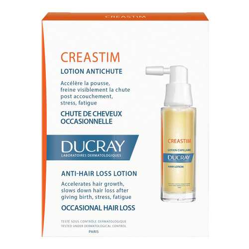 Лосьон против реакционного выпадения волос Ducray Creastim Anti-hair Loss Lotion 2х30 мл