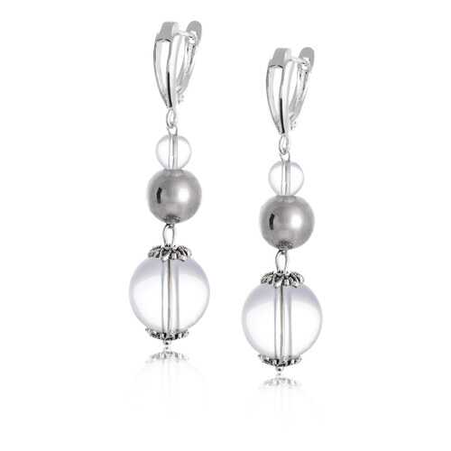 Серьги Lattrice, вставка горный хрусталь, артикул 53577603