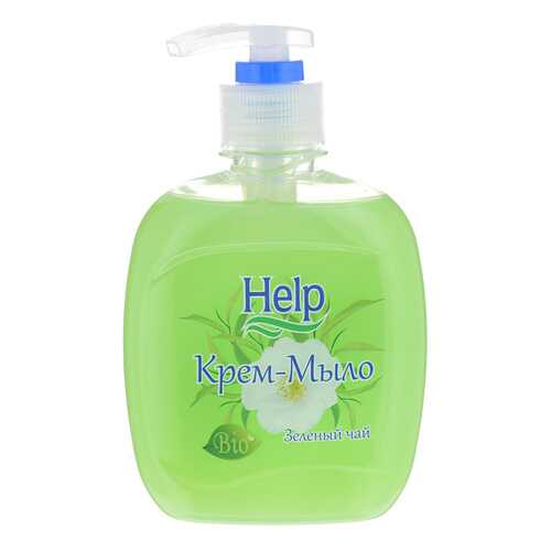 Крем- мыло Help Зеленый чай с дозатором 300 г