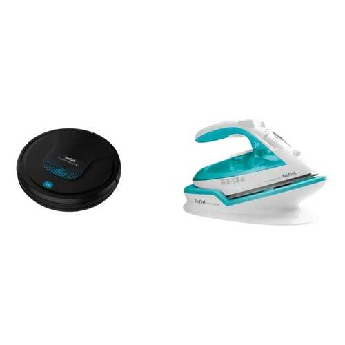 Комплект Робот-пылесос Tefal Explorer Serie 20 RG6875 + Утюг Tefal Freemove Air FV6520