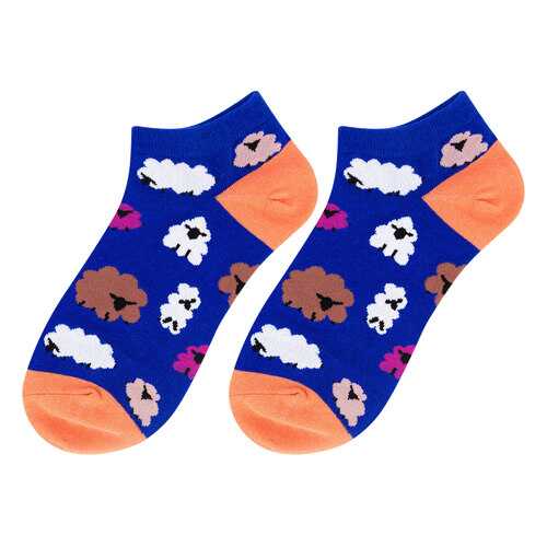 Носки женские Kawaii Factory Овечки синие 35-39