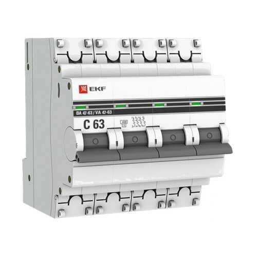 Автоматический выключатель EKF mcb4763-4-10C-pro