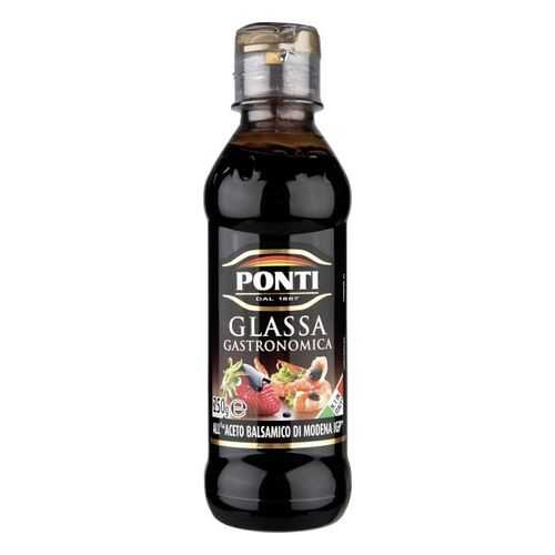 Топпинг glassa Ponti на основе бальзамического уксуса Модены 250 мл