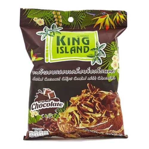 Кокосовые чипсы King Island с шоколадом 40 г