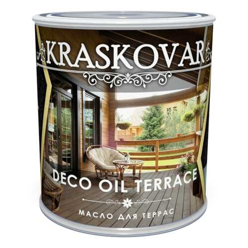 Масло для террас Kraskovar Deco Oil Terrace Дуб 0,75л