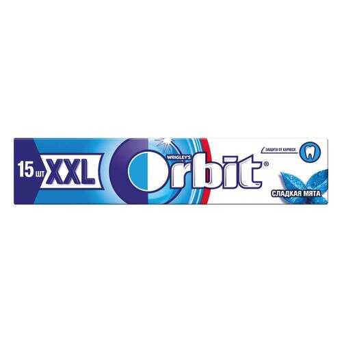 Жевательная резинка Orbit сладкая мята XXL 20 штук 20.4 г