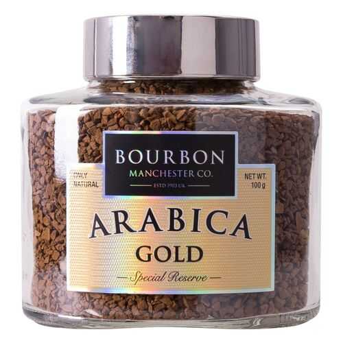 Кофе растворимый Bourbon arabica gold 100 г