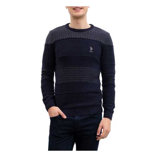 Джемпер мужской U.S. POLO Assn. G081SZ0TK0RUAR синий XL