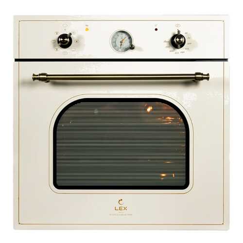 Встраиваемый электрический духовой шкаф Lex EDM 6073C Ivory Light