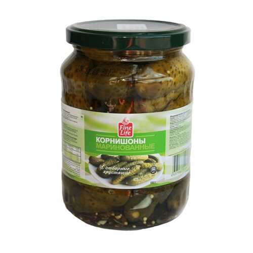 Корнишоны Fine Life маринованные 680 г