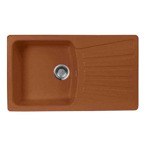 Мойка для кухни гранитная AquaGranitEx m-12 терракотовый