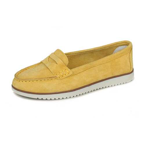 Лоферы женские Alessio Nesca DS20SS-11B желтые 38 RU