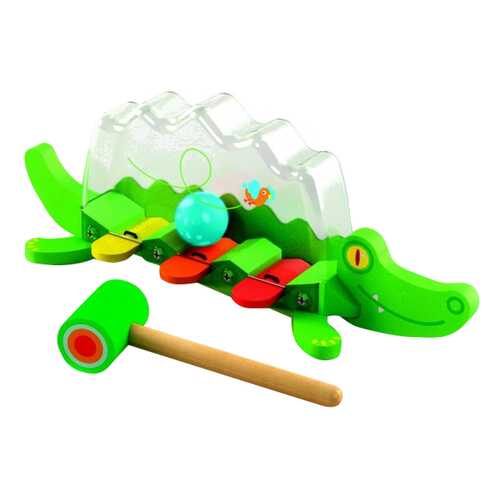 Игрушка Djeco Крокодил с молоточком