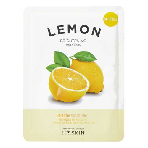 Тонизирующая тканевая маска с лимоном The Fresh Mask Sheet Lemon